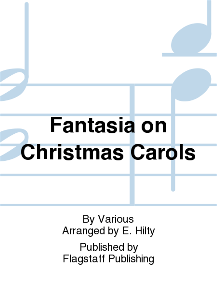 Book cover for Fantasia on Christmas Carols