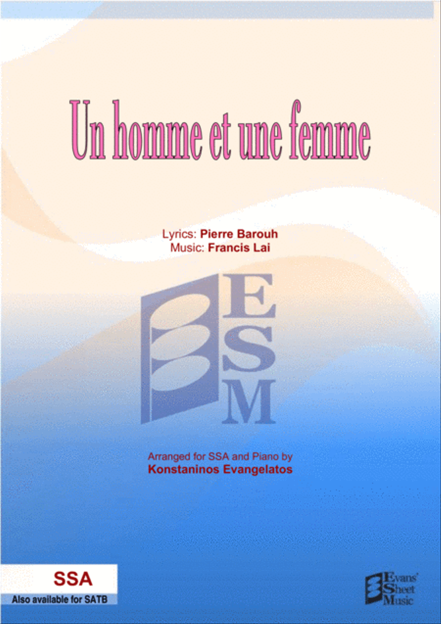 Un Homme Et Une Femme SSA scores gallery preview page 1