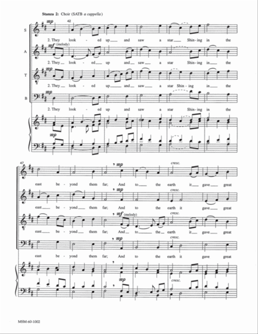 The First Noel The First Noel Choir scores gallery preview page 6
