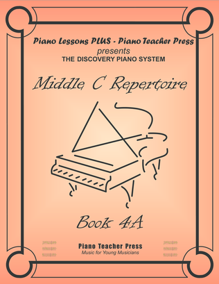 Book cover for Middle C Repertoire Book 4A