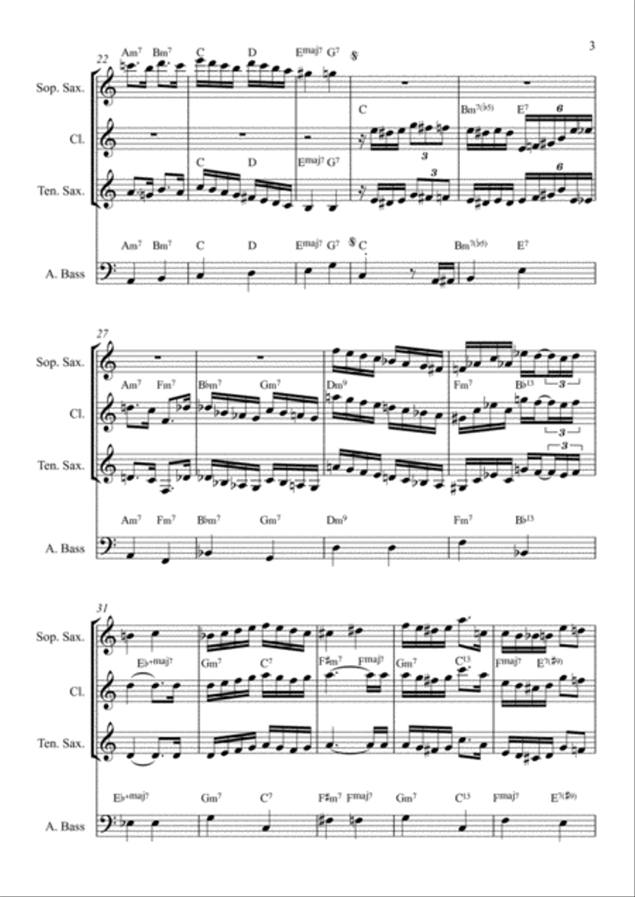 A ESCALADA A ESCALADA Small Ensemble scores gallery preview page 3