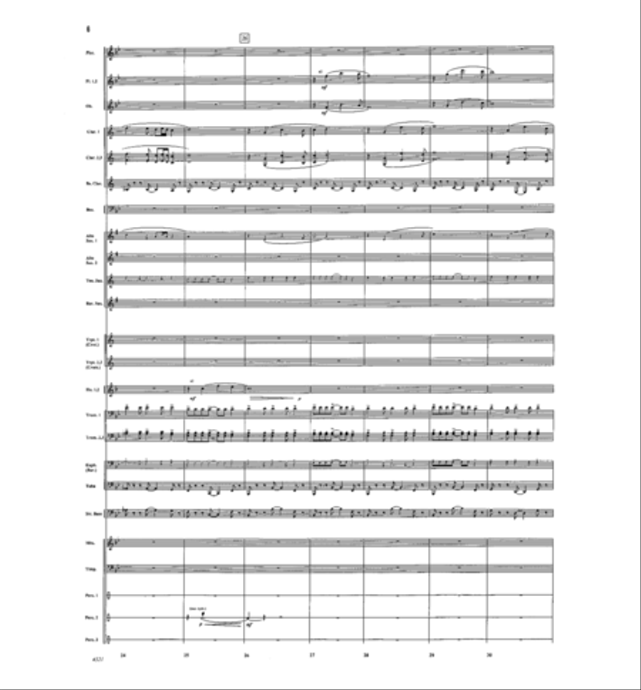 Hopetown Holiday Concert Band scores gallery preview page 6