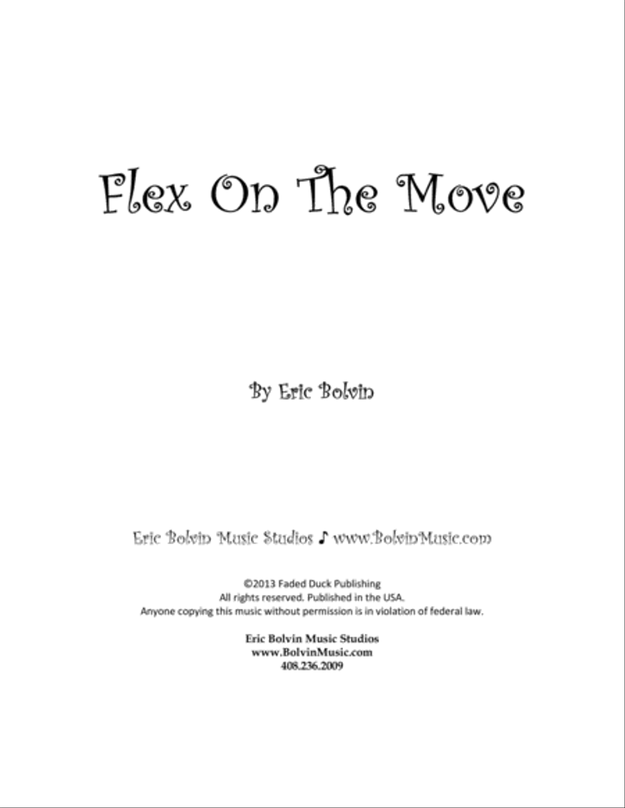 Flex on the Move-Tuba Edition Tuba scores gallery preview page 2