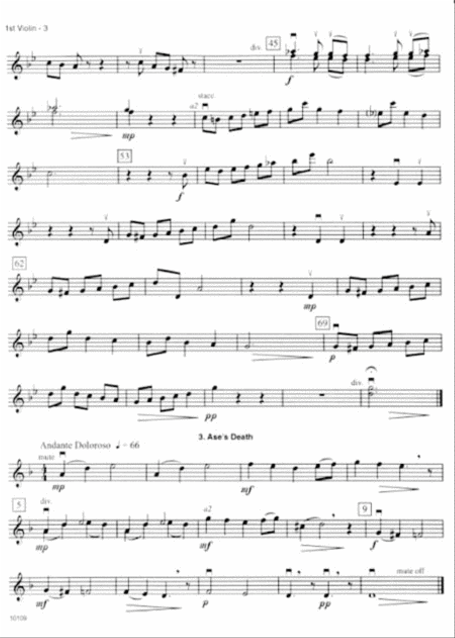 Peer Gynt Suite Peer Gynt Suite String Orchestra scores gallery preview page 4