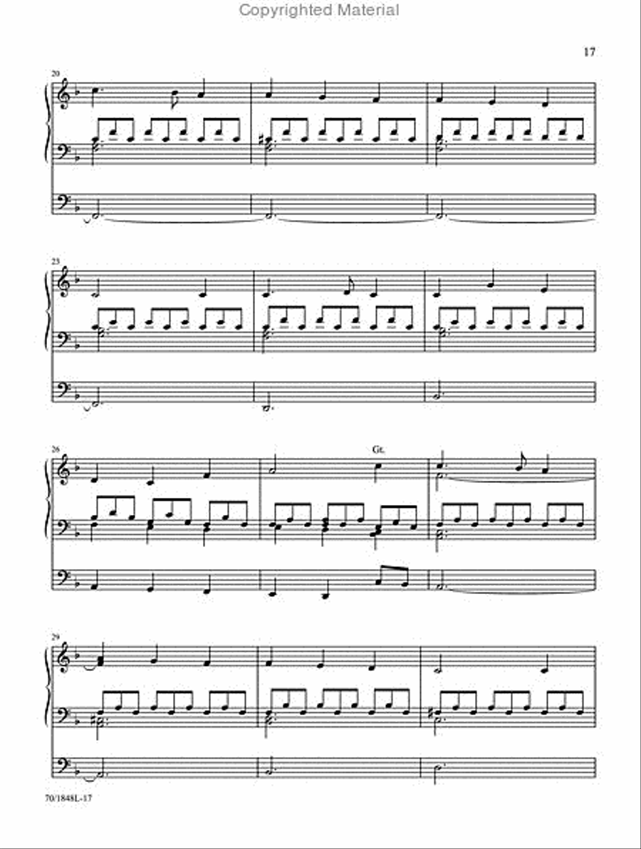 The Joy of Christmas Organ Solo scores gallery preview page 5