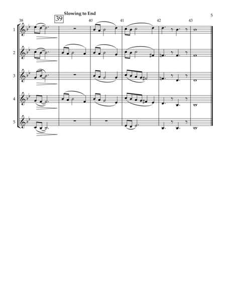 Shenandoah - Clarinet Quintet image number null