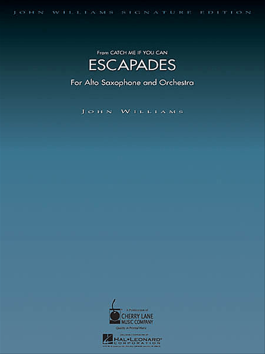 Escapades (from Catch Me If You Can) Full Orchestra scores gallery preview page 1