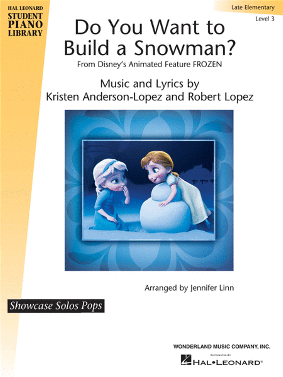 Do You Want to Build a Snowman? (from Frozen)