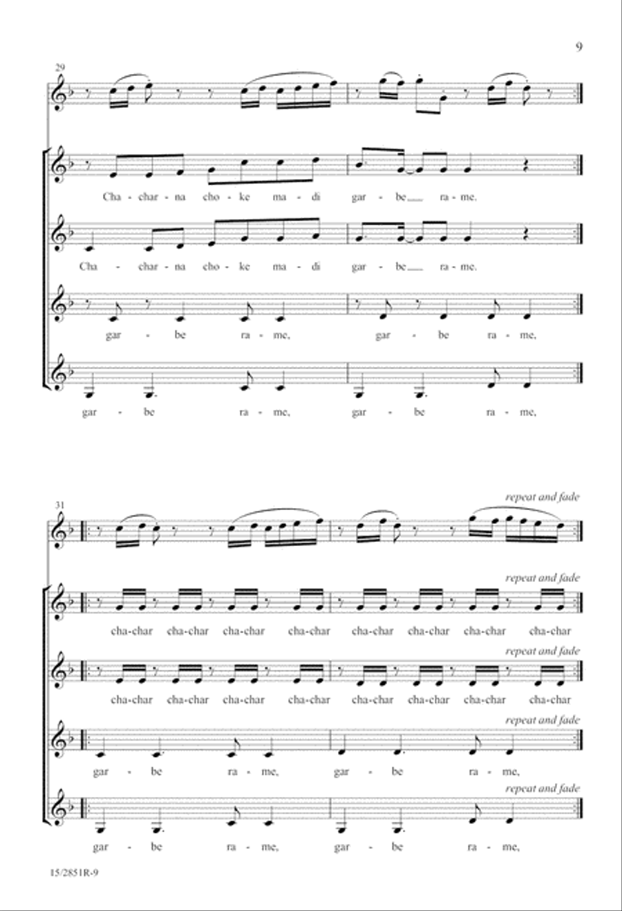 Garbe rame (Dancing With Gourds) SSAA scores gallery preview page 10