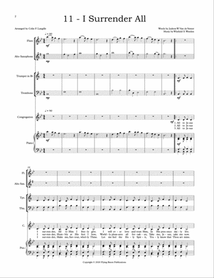 The Solid Rock - Volume 3 Unison Choir scores gallery preview page 4