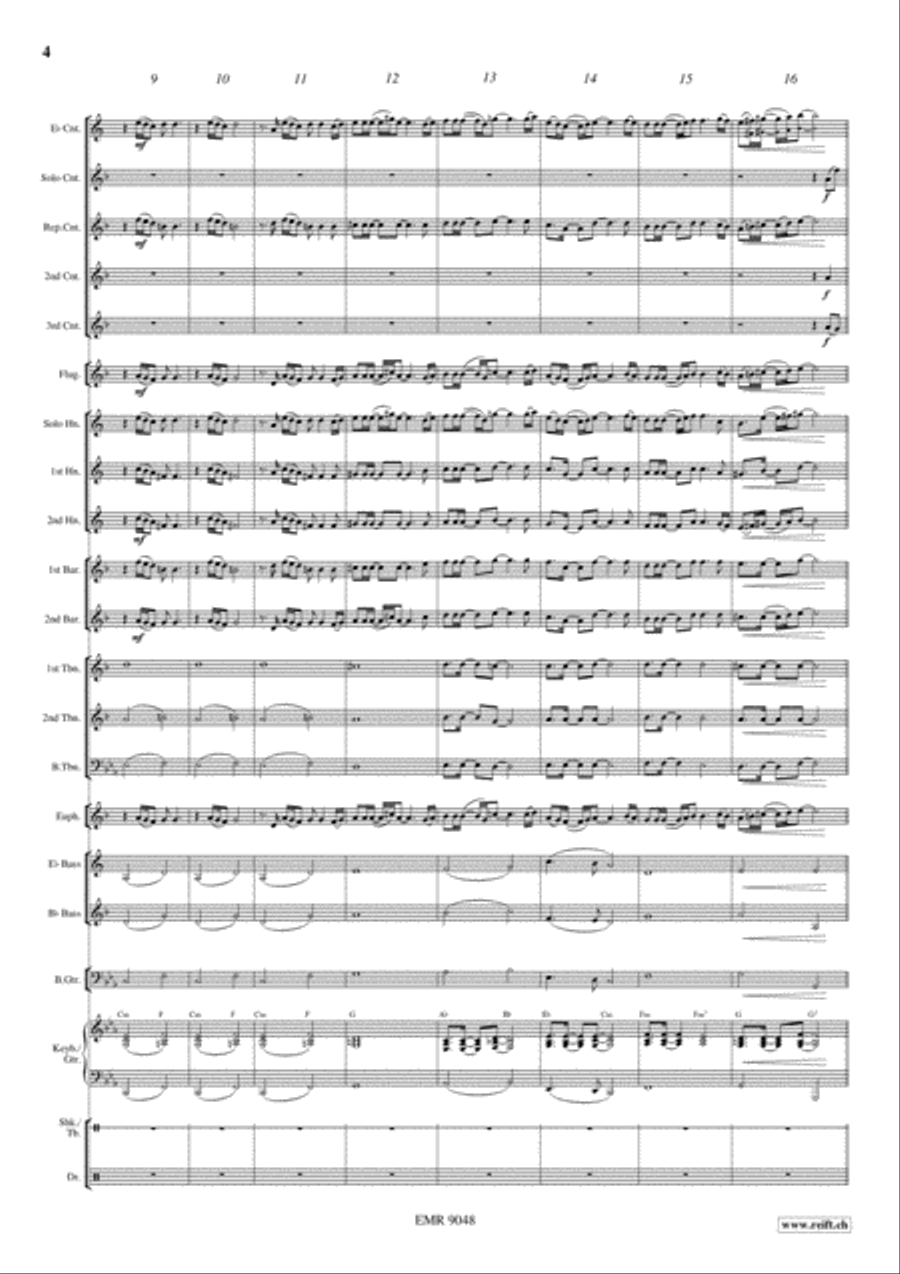 Earth Song Brass Band scores gallery preview page 5