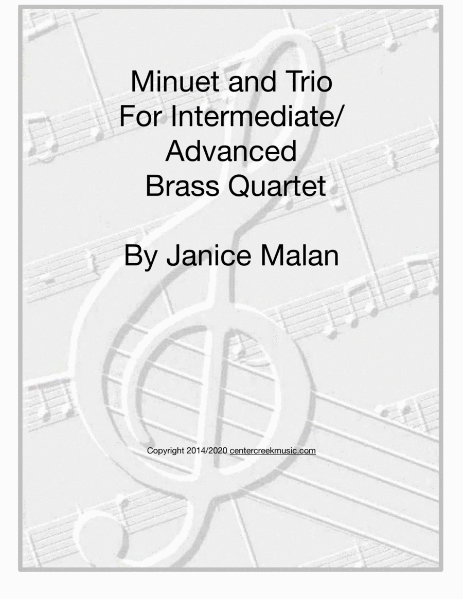 Minuet and Trio for Brass Quartet image number null