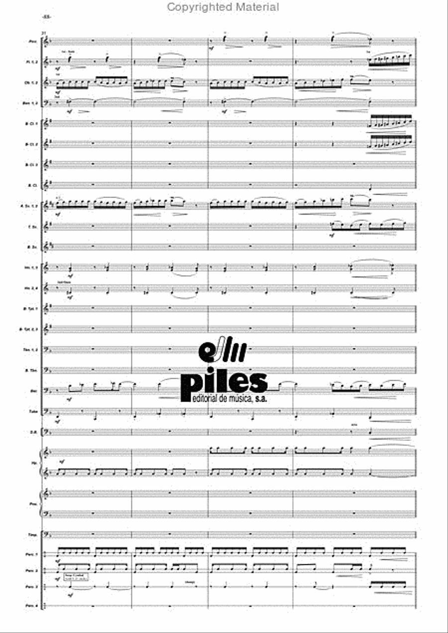 Duende Duende Concert Band scores gallery preview page 89