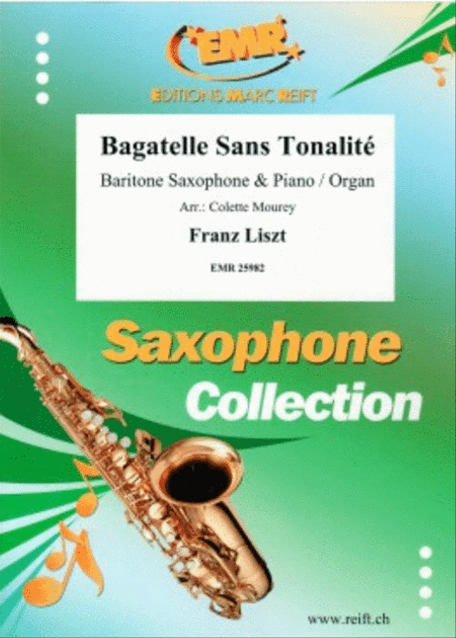 Bagatelle Sans Tonalite Baritone Saxophone scores gallery preview page 1