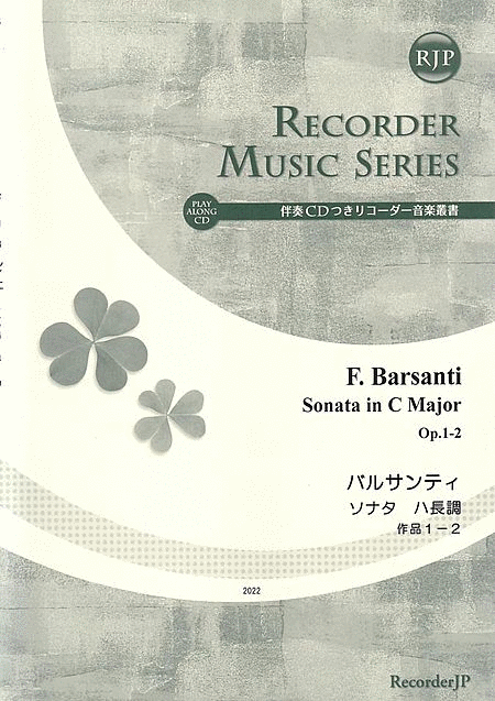 Francesco Barsanti: Sonata in C Major, Op. 1-2