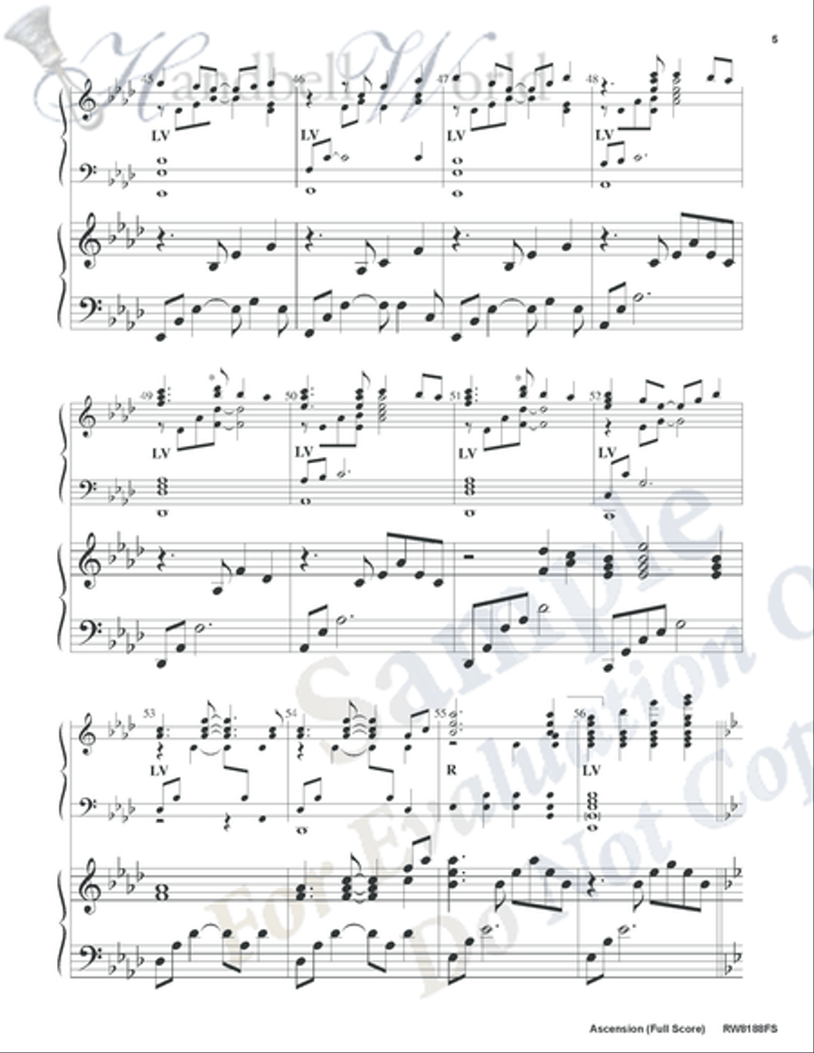 Ascension 5-Octaves scores gallery preview page 4