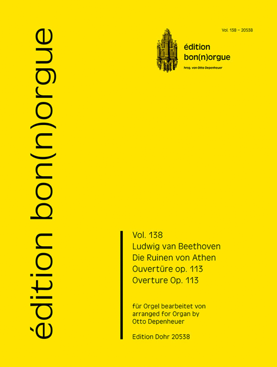 Die Ruinen von Athen. Ouvertüre op. 113 (für Orgel)