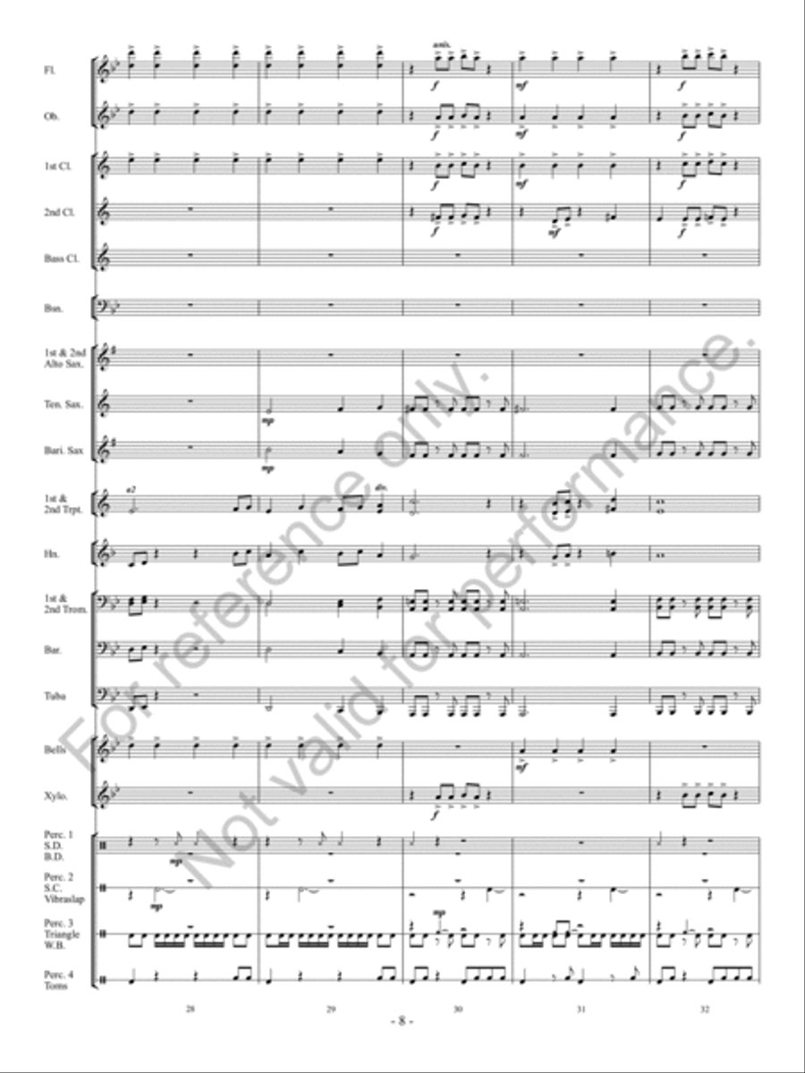 Hidden Gems Concert Band scores gallery preview page 9