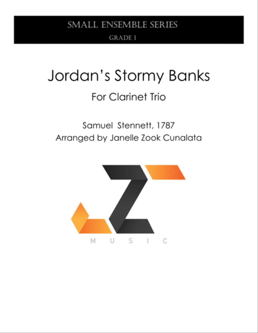 On Jordan's Stormy Banks (Clarinet Trio) Clarinet Trio scores gallery preview page 2
