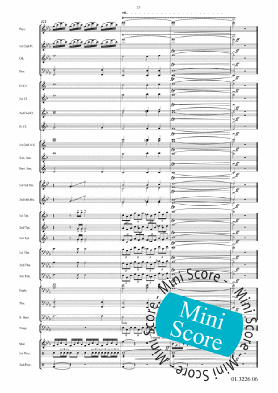 Nanga Parbat Concert Band scores gallery preview page 31