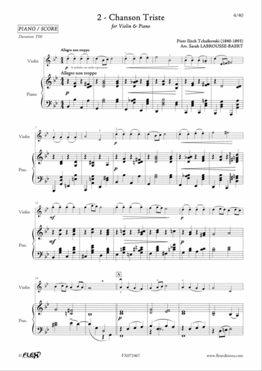 The Classical Violin - Level 1 Violin Solo scores gallery preview page 4