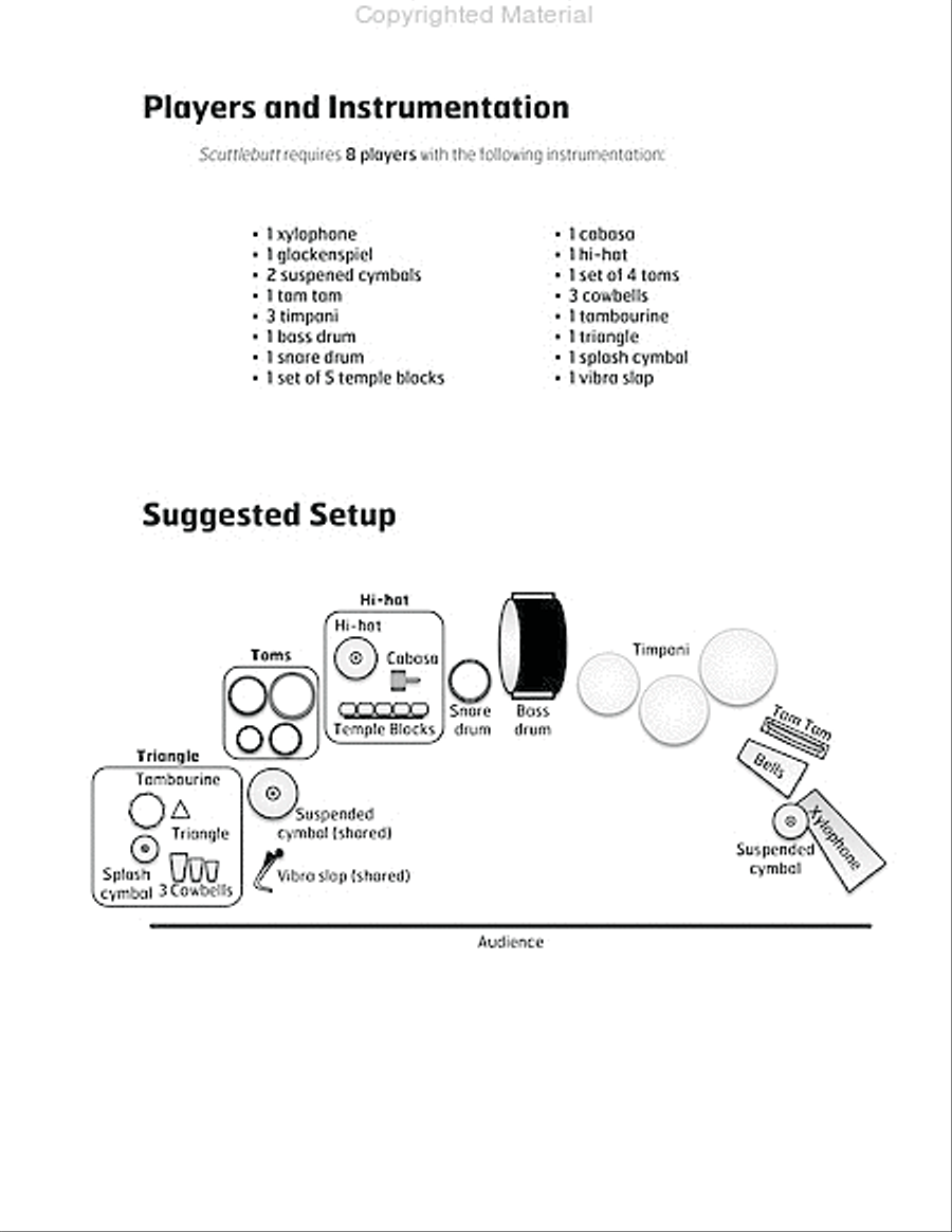 Scuttlebutt Percussion Ensemble scores gallery preview page 4