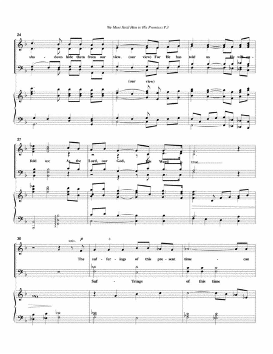We Must Hold Him to His Promises--Octavo 4-Part scores gallery preview page 4