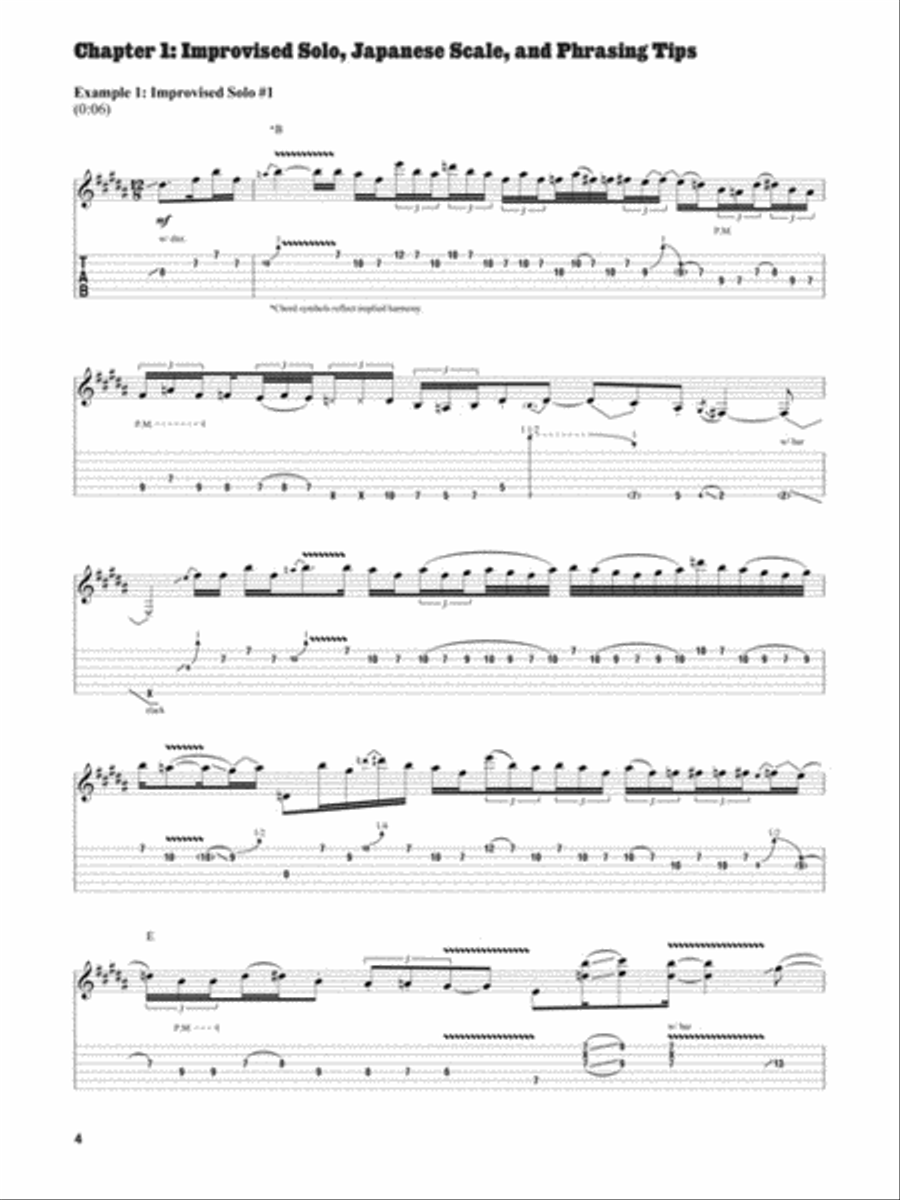 The Legendary Guitar of Jason Becker Electric Guitar scores gallery preview page 3
