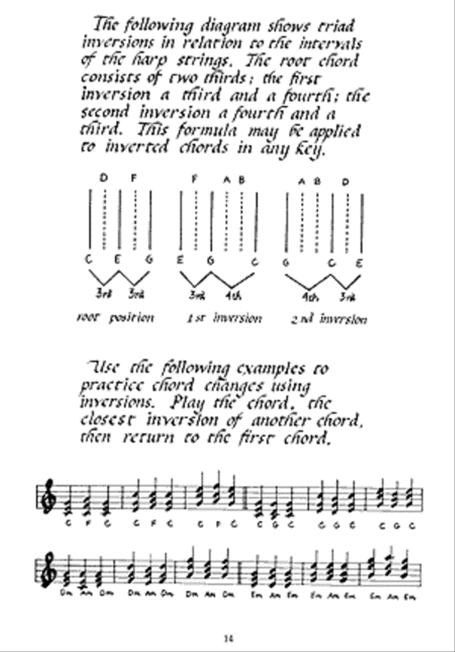 Arranging for Folk Harp Pedal Harp scores gallery preview page 2