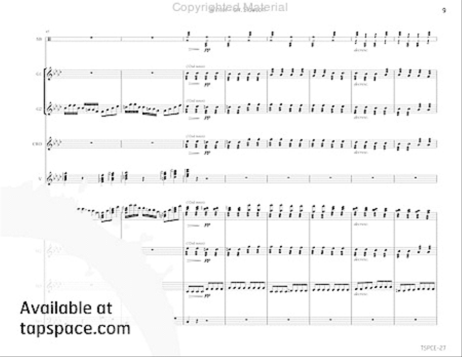 Winter Winter Percussion Ensemble scores gallery preview page 14