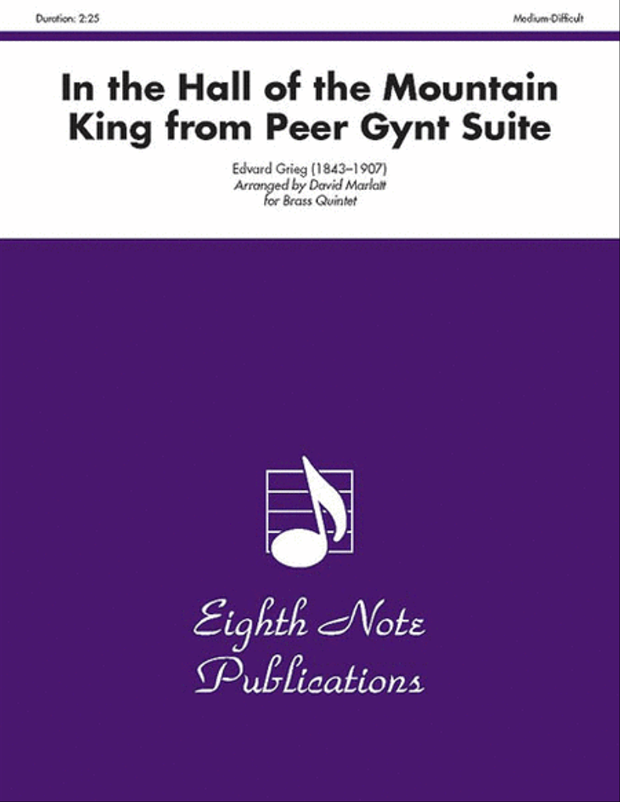 In the Hall of the Mountain King (from Peer Gynt Suite) Brass Quintet scores gallery preview page 1
