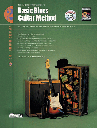 Book cover for Basic Blues Guitar Method, Book 2