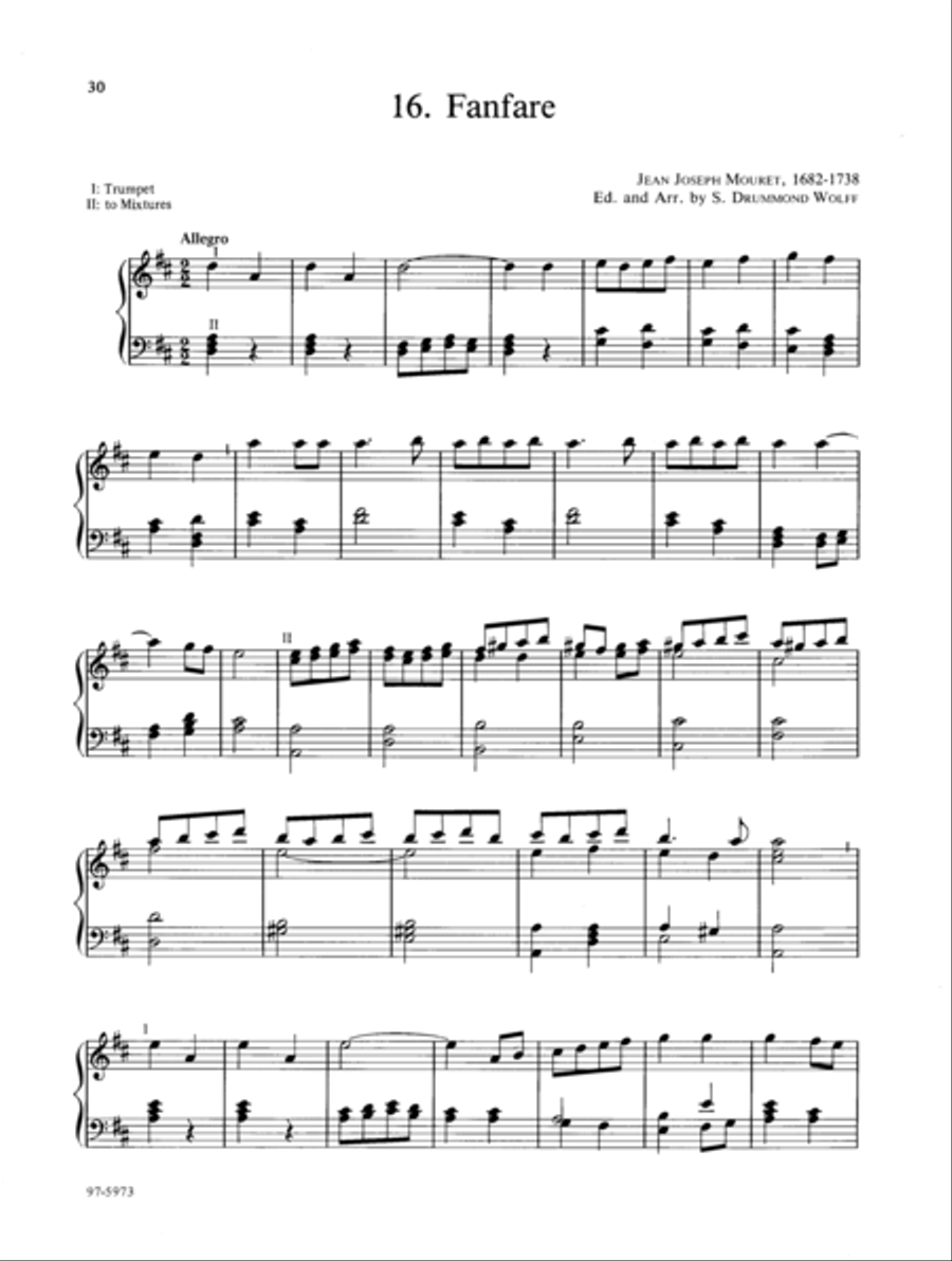 Baroque Music for Manuals, Vol. IV Organ scores gallery preview page 16