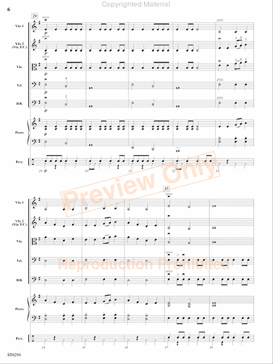 Mystic Caravan String Orchestra scores gallery preview page 7
