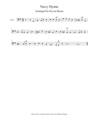 Navy Hymn - Cello