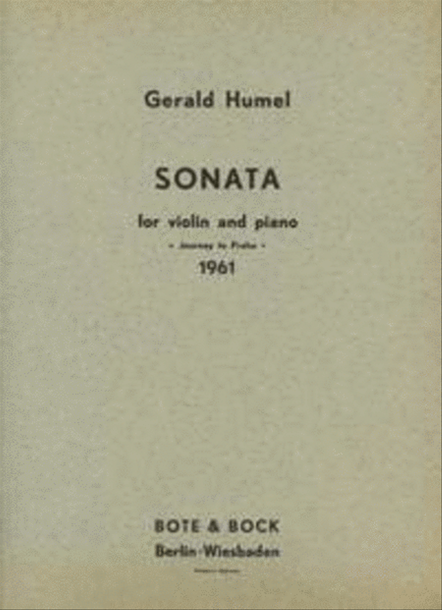 Sonata No. 1 Violin Solo scores gallery preview page 1