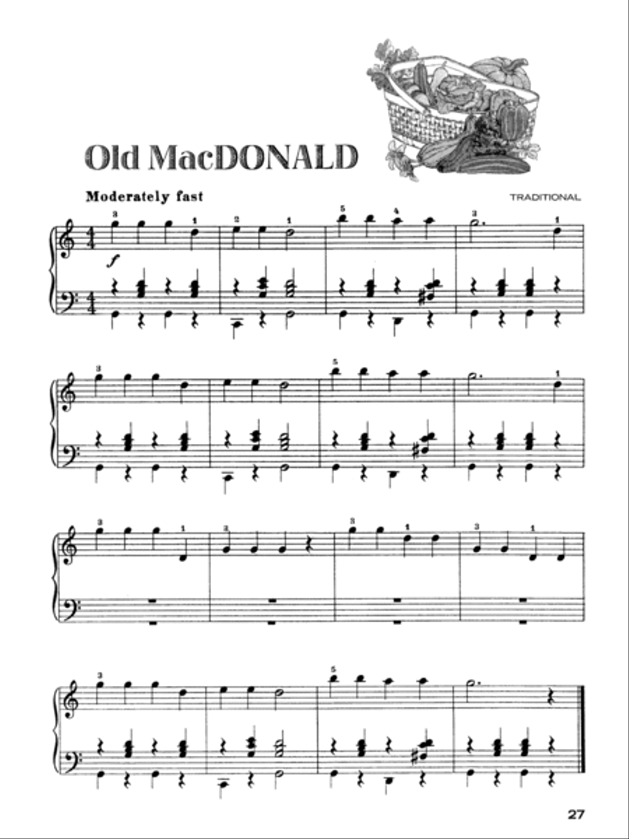 Palmer-Hughes Spinet Organ Course, Book 3 Organ scores gallery preview page 3