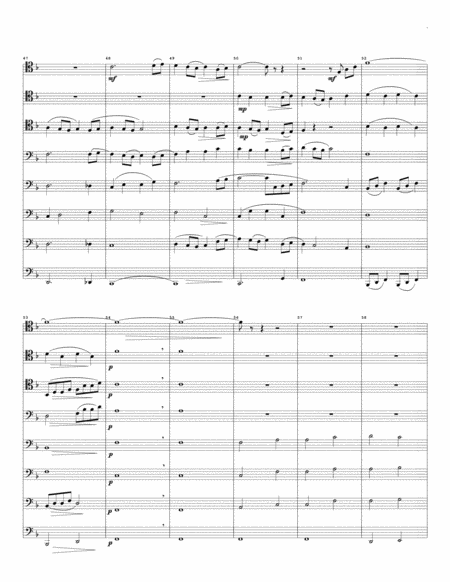 Childrens’ Prayer from Hansel Gretel for 8-part Trombone Ensemble / Choir image number null