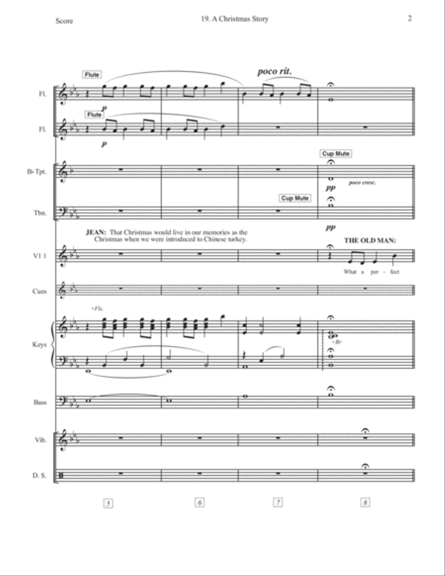 A Christmas Story September 2011 Large Ensemble scores gallery preview page 4