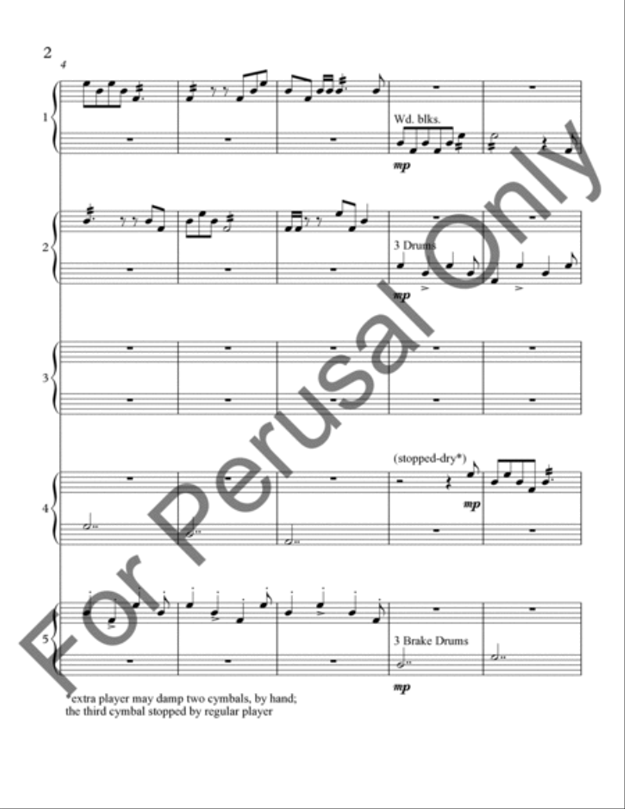 Pulse Drums scores gallery preview page 3