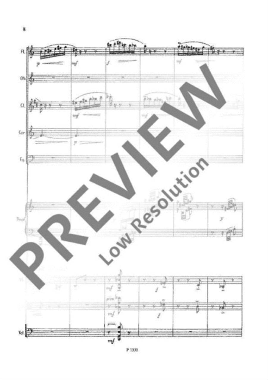 Nonet Nonet Piano scores gallery preview page 9