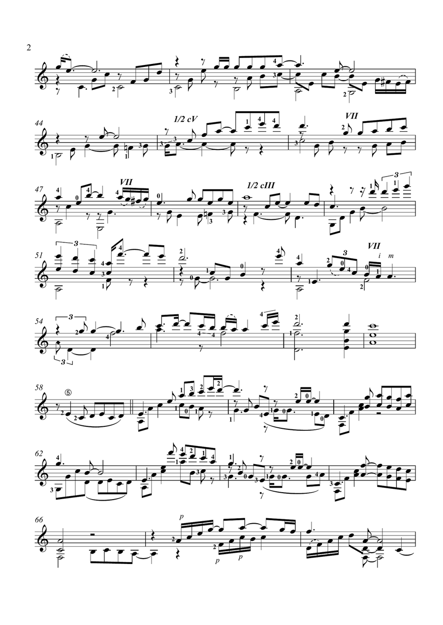 Brothers In Arms Acoustic Guitar scores gallery preview page 2