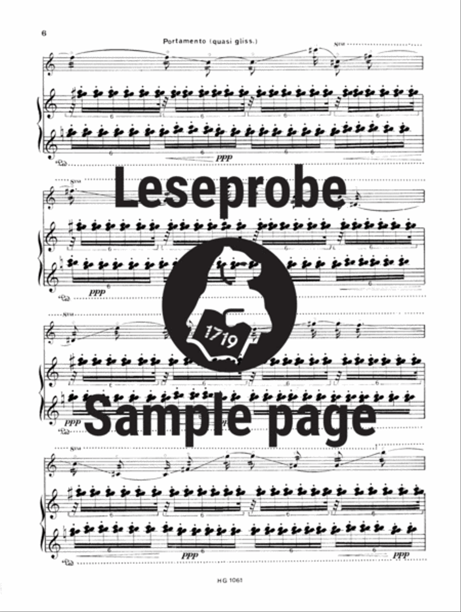 Fragment I Piano Accompaniment scores gallery preview page 5