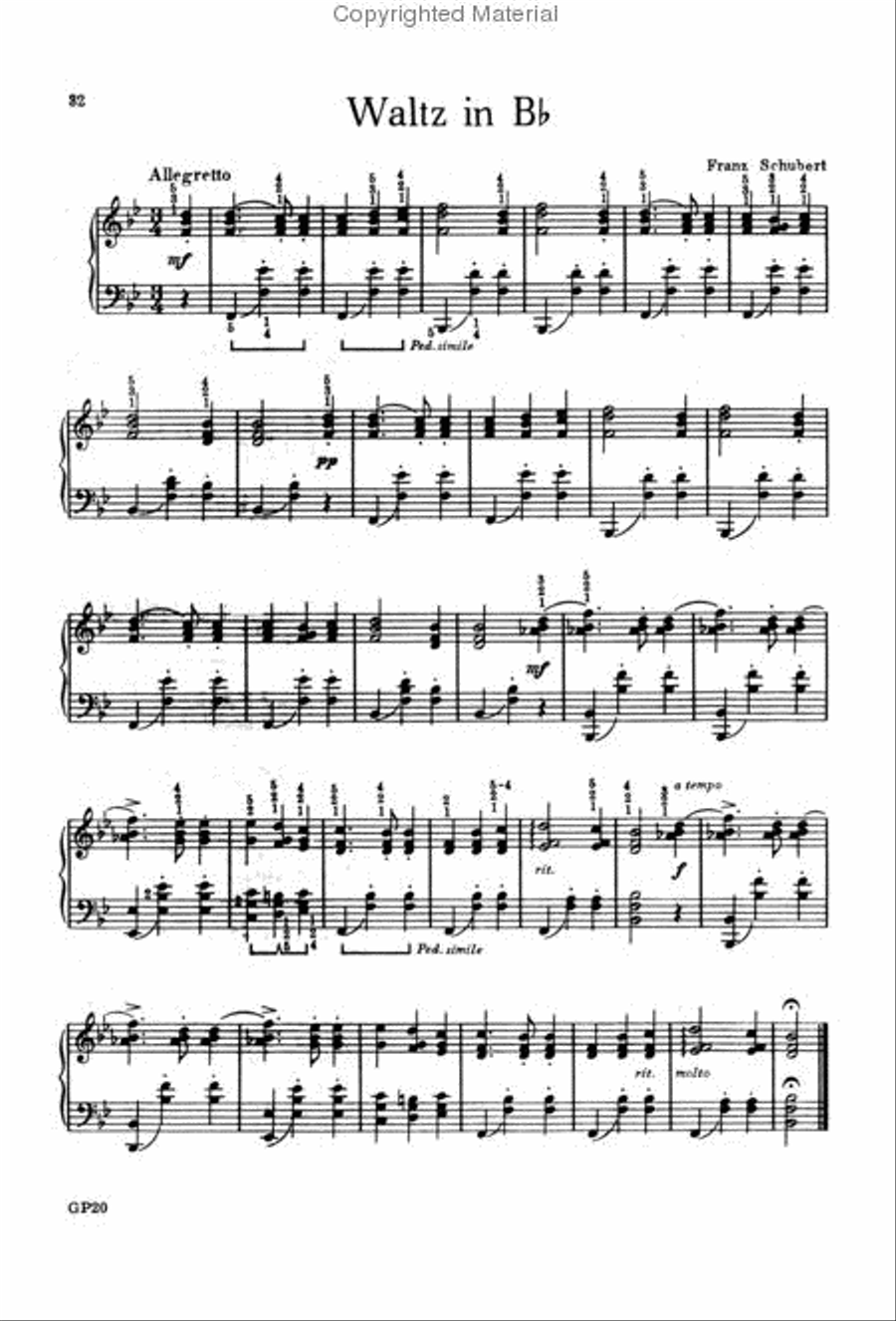 Piano Literature for the Intermediate Grades - Volume 3 Piano Solo scores gallery preview page 3