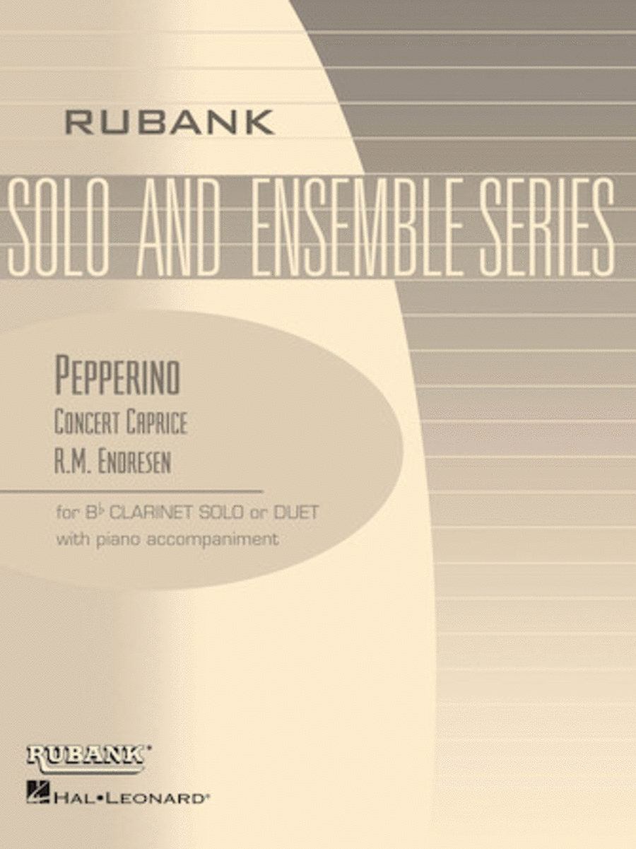 Pepperino (Concert Caprice) Clarinet Duet scores gallery preview page 1