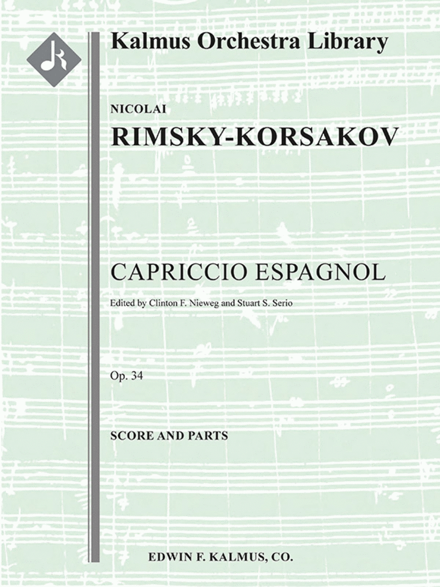 Capriccio Espagnol, Op. 34 Concert Band scores gallery preview page 1