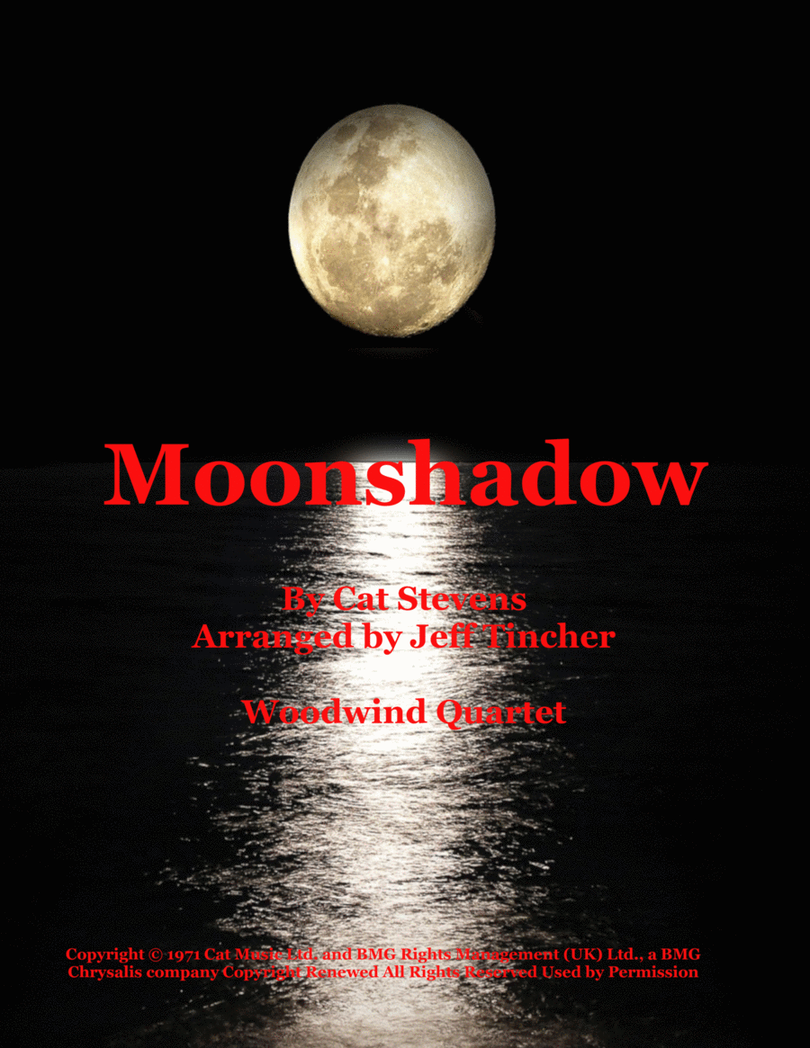 Moonshadow Woodwind Quartet scores gallery preview page 1