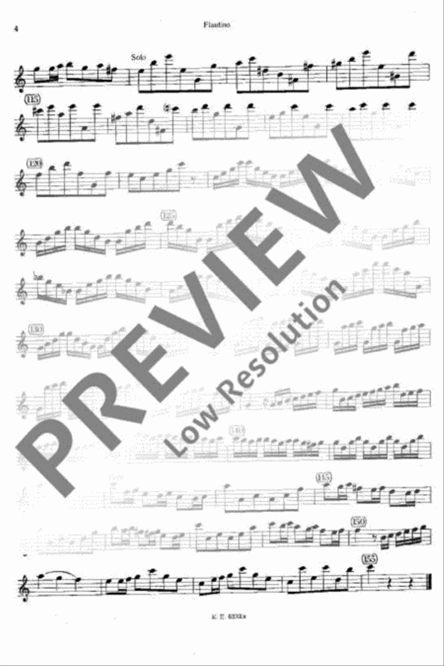 Concerto C major Recorder scores gallery preview page 5