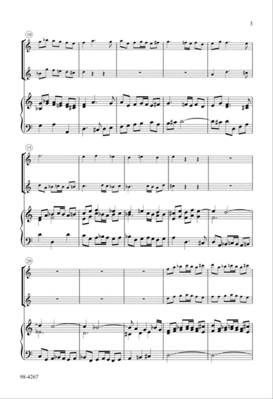 We All Believe in One True God Unison Choir scores gallery preview page 3