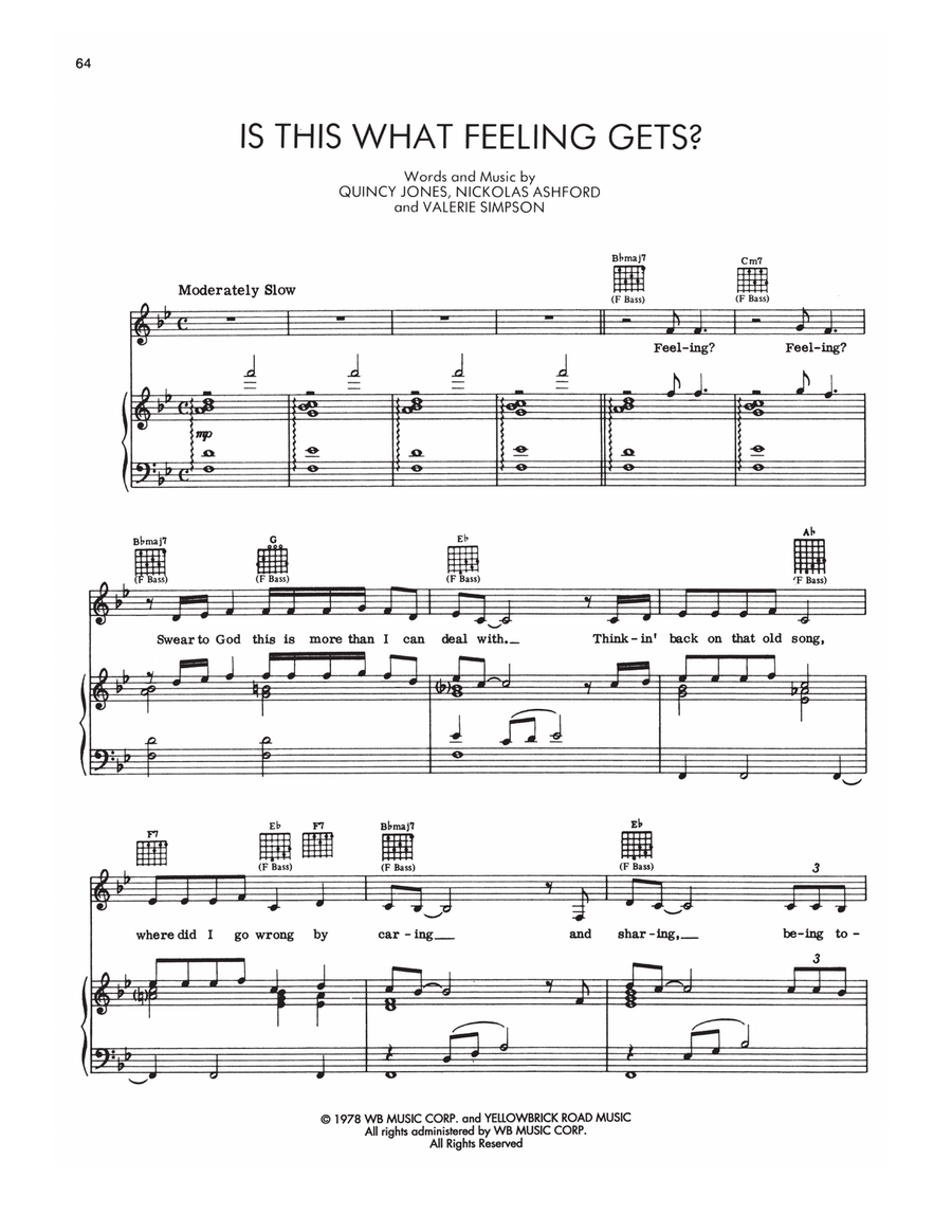 Is This What Feeling Gets? (Dorothy's Theme) (from The Wiz)